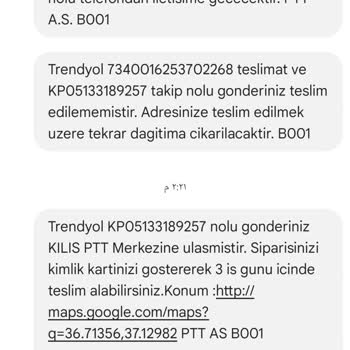 PTT Kargo Merkez Ofis Kilis'te