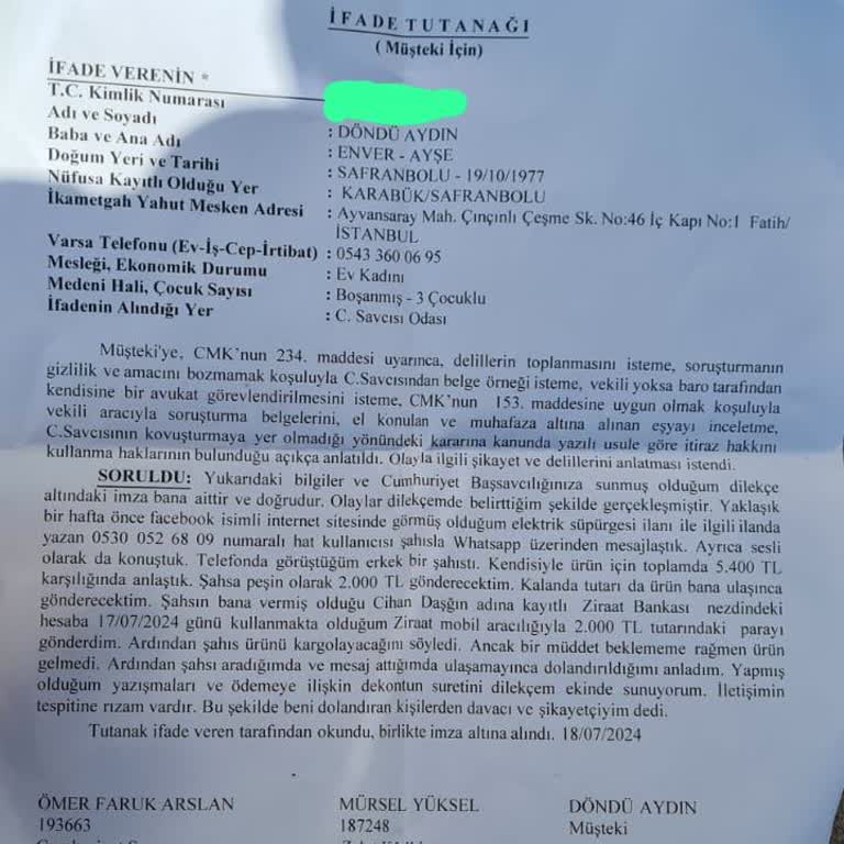Aura Cleanmax Paramın İadesini İstiyorum.