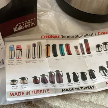 Cooker Termos Sıcağı Dışarı Veriyor