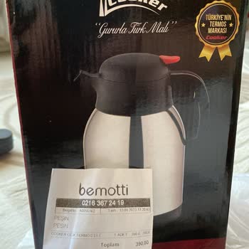 Cooker Termos Sıcağı Dışarı Veriyor