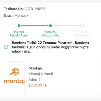 Trendyol Montajix Hizmeti: Randevu Ve İletişim Sorunları