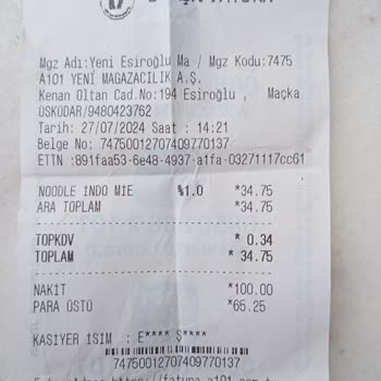 A101 Kasada Farklı Fiyat Çıkma Sorunu!