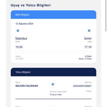 Ajet İptal Edilen Uçuşlar