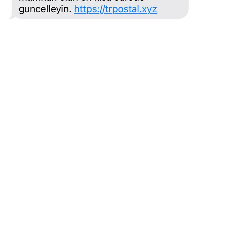 Adres Nedeniyle Teslimat Yapılamadı Mesajı