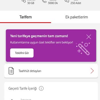 Vodafone Tarife Sorunu (call Center - Tobi Kayıt Uyuşmazlığı)