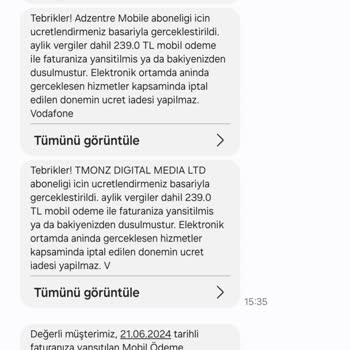 Vodafone Yasal Sahibi İle Görüşme Yapılmadan Abonelik Başlatması
