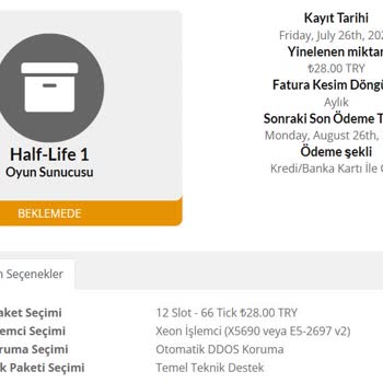 Netboss Bilişim Teknolojileri Netboss Bilişim Sistemleri Sunucunun Parasını Aldı Ama Aktif Etmiyor