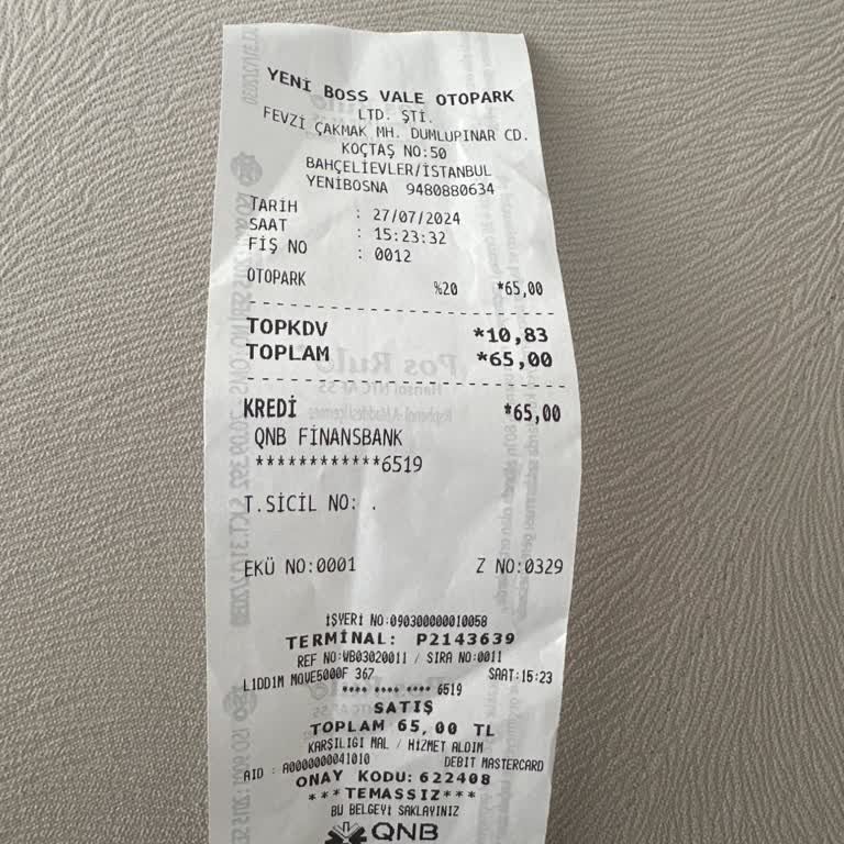 Koçtaş WAT Mobilite Şarj İstasyonun Olduğu Otopark Ücret Aldı