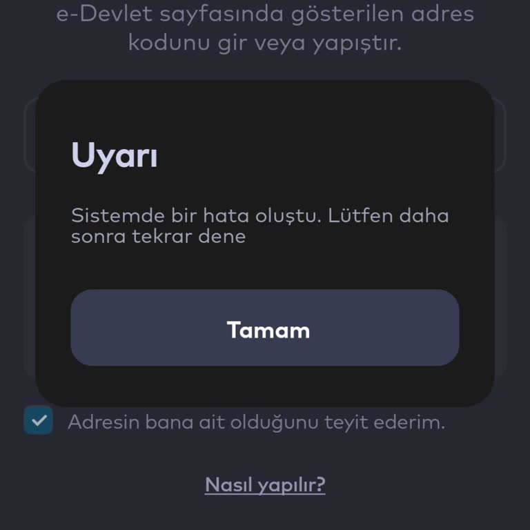 İstanbulkart Hesap Onaylama Sorunu