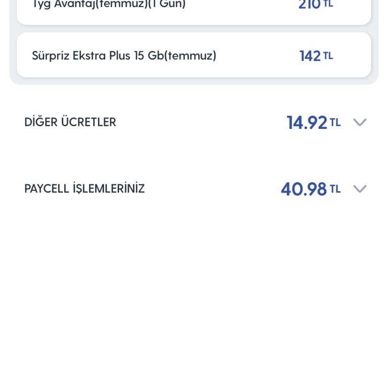Turkcell Faturaya Yansıyan Yanlış