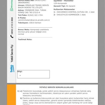 Beko İnverter Klima Soğutmuyor