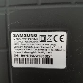 Samsung Elektrikli Süpürge Başlık Yırtılması