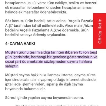 Arçelik Değişim Mağduriyeti Ve İşkencesi