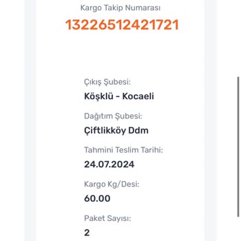 Yalova Çiftlikköy Sürat Kargo Ddm