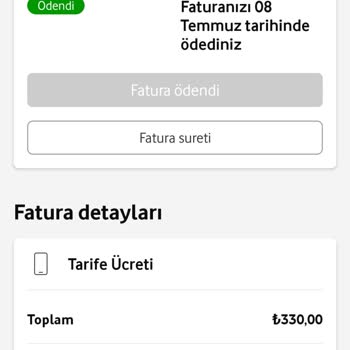 Vodafone 12 Taahhütlü Fiyatı 3. Ayda Yükseltiyor