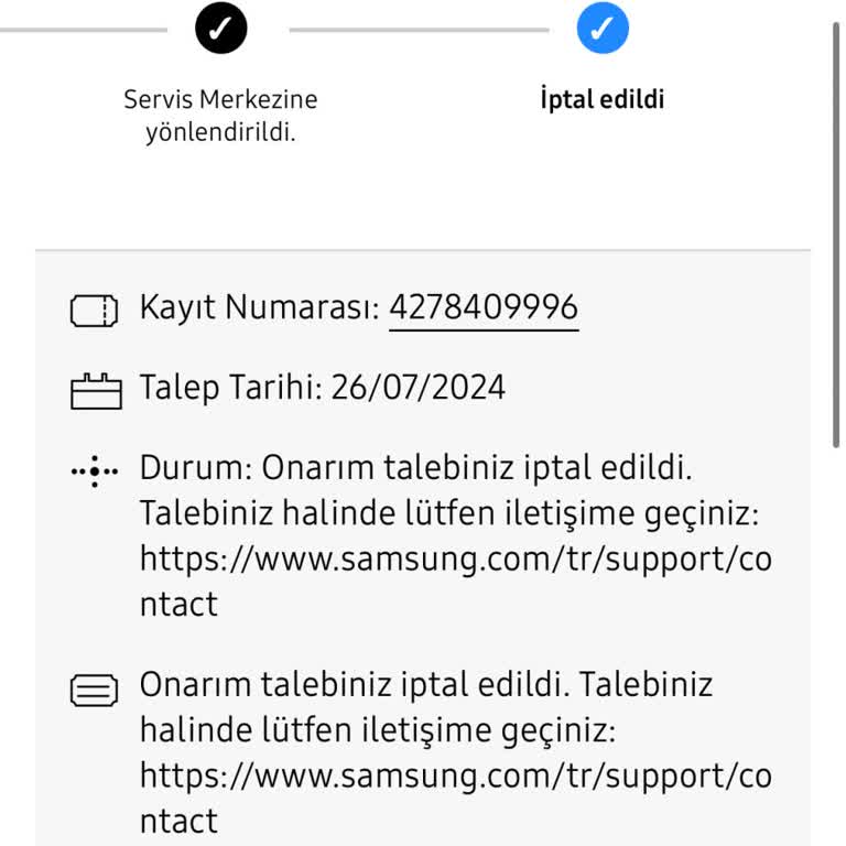 Samsung Yetkili Servis İlgisizliği