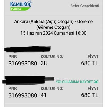 Kamil Koç Biletli Yolcularına Kötü Muamele