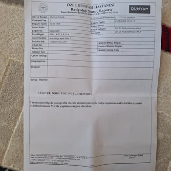 Dünyam Hastanesi Ameliyatta Eksik İşlem