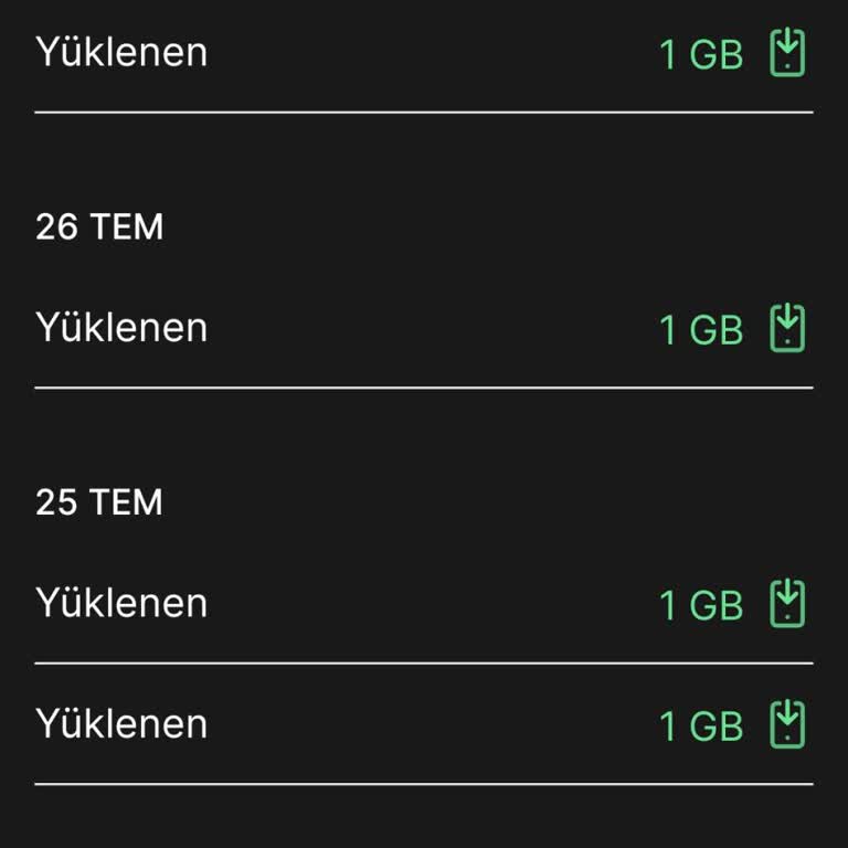 Kim GB İster İnternet Hattıma Yüklenmemiştir