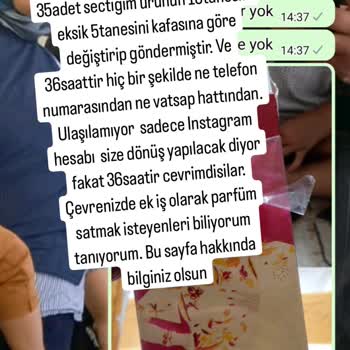 Gavanna Eksik Ürünlerimi Bana Göndersin. Tüketici Hakları'na Başvuracağım