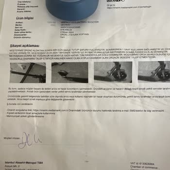 Metropol Media Markt Segway Scooter Şarjımı Kaybetti!