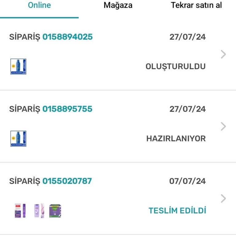 Watsons 2 Kez Sipariş Oluşturma