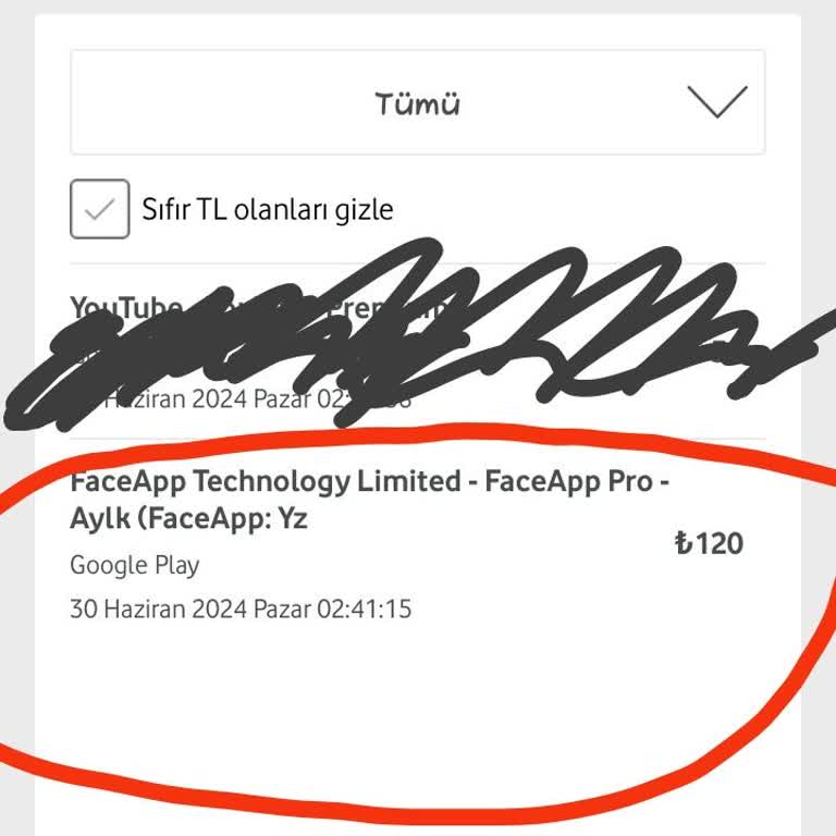 FaceApp İptal Edilmeyen Üyelik Ücreti Sorunu