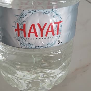 A101 Kapağı Açılmamış 5 Litre Hayat Suyun Dibi Yeşillenmiş