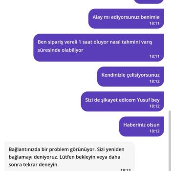 Getir Ve KFC Mağdur Etti