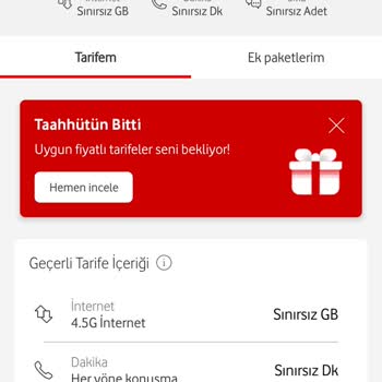 Vodafone Yüksek Fatura Müşteri Memnuniyetsizliği