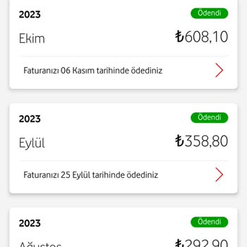 Vodafone Yüksek Fatura Müşteri Memnuniyetsizliği