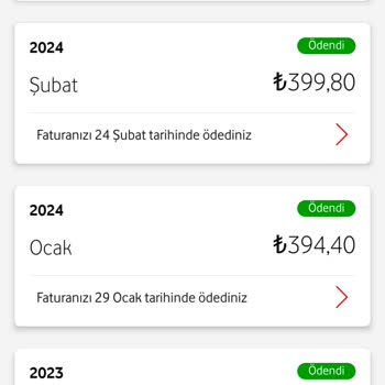 Vodafone Yüksek Fatura Müşteri Memnuniyetsizliği