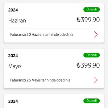 Vodafone Yüksek Fatura Müşteri Memnuniyetsizliği