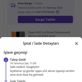 N11 İade Sorunu Çözümü Sağlanmamakta