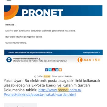 Pronet 'ten Müşteri Memnuniyeti Mağduriyeti