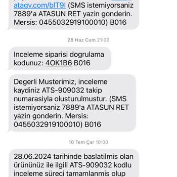 Atasun Optik'ten Alınan Gözlüğün Garanti Süreci Sorunu