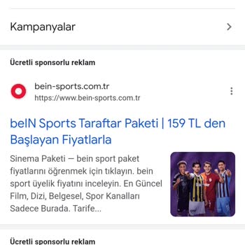Bein Sports Sözde Müşteri Hizmetleri