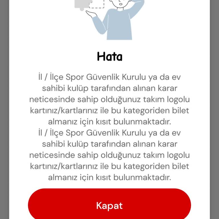 Passolig Gençlerbirliği-Beşiktaş Maçına Bilet Alamıyorum