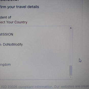 VFS Global Belçika Vize Başvurusunda Ülke Seçme Sorunu