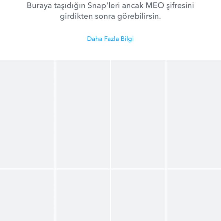 Snapchat Bana Özel Ş