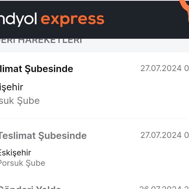 Trendyol Express Trendyol Teslimatında Yaşanan Gecikme Ve İlgisizlik
