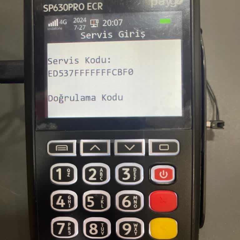PayGo Doğrulama Kodu Hatası
