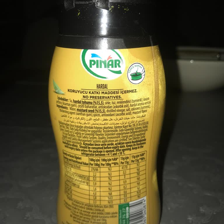 Pınar Et ve Süt Hardal Son Kullanma Tarihi Hakkında