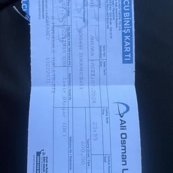 Ali Osman Ulusoy Firma Personeli Ve Servis Hizmeti