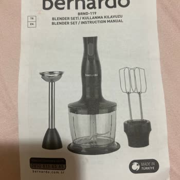 Sinbo Bernardo Blender Seti Mağduruz