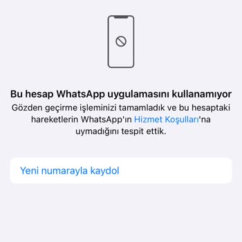 WhatsApp Şikayet Edildiğini Gerekçe Göstererek Hesabını Yasakladı