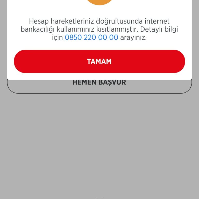 Ziraat Bankası Hesap Hareketleri Dolayısıyla Mobil Bankacılığı Kullanamıyorum