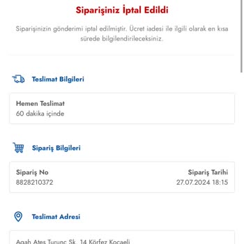 Cepte Şok Marketi İle Hayal Kırıklığı: Sipariş İptali Ve Uzun Bekleyiş