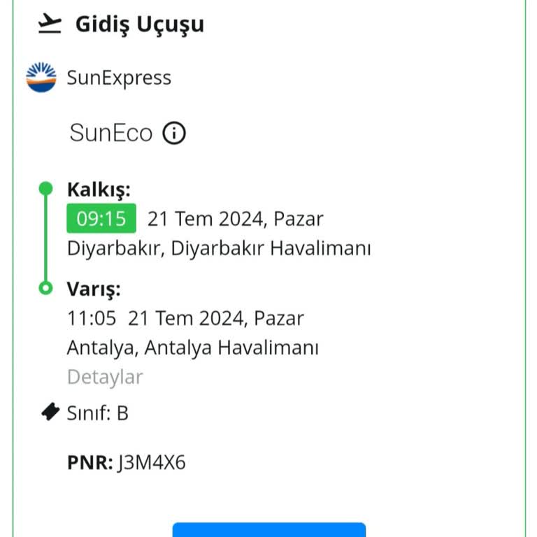 Sunexpress Uçuş İptali Ve Bilgilendirme Eksikliği