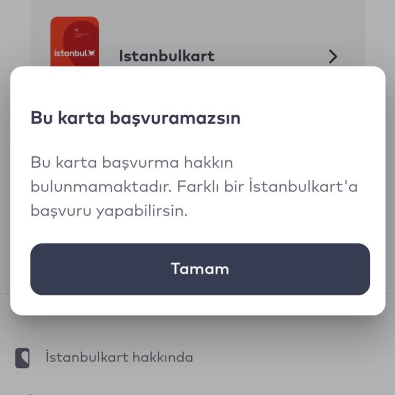 İBB - İstanbul Büyükşehir Belediyesi Anne Kart Başvurusu Problemi